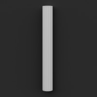 Leptonika LC 101-21F тело колонны, диаметр 255 мм - для фасада